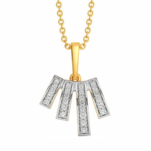 Mod Makeover Diamond Pendants