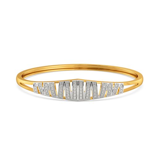 Out of Line Diamond Bangles