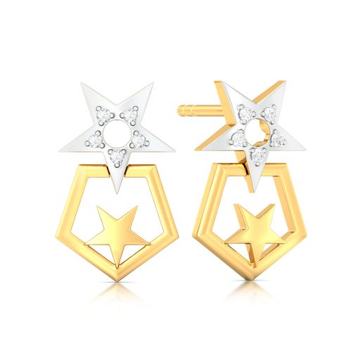 Stars Forever Diamond Earrings