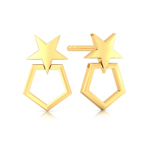 Stars Forever Gold Earrings