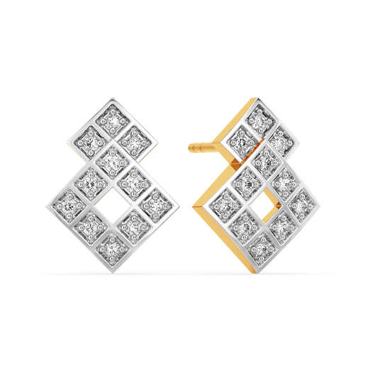 Checks Symphony Diamond Earrings
