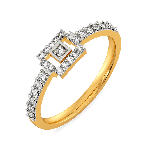 Retro Modern Diamond Rings