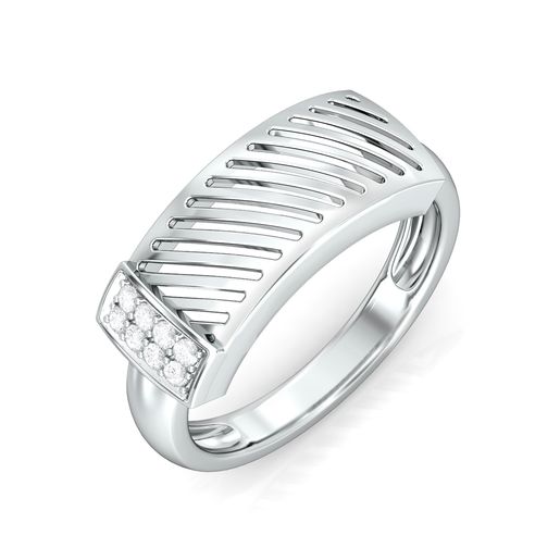 Stripey Affair Diamond Rings