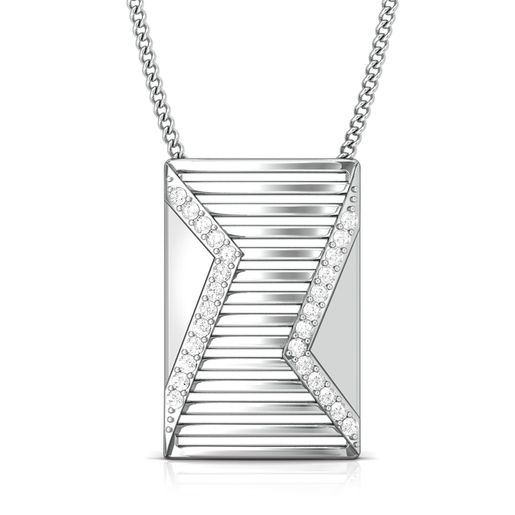 Cloaked Runway Diamond Pendants