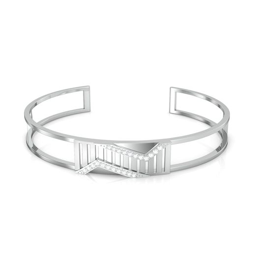 Cloaked Runway Diamond Bangles