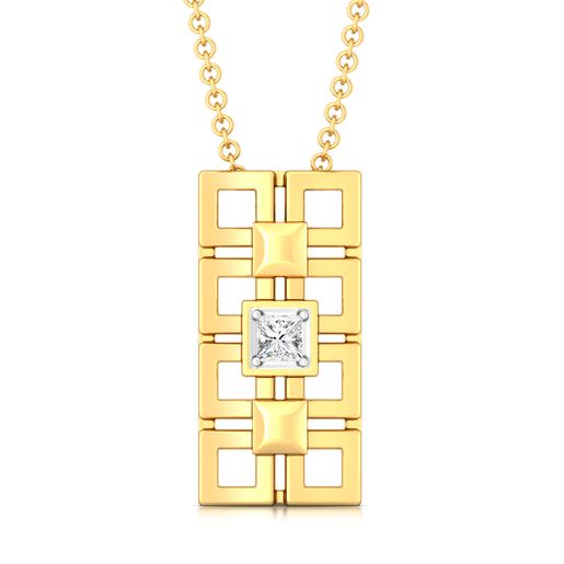 Check Fours Diamond Pendants