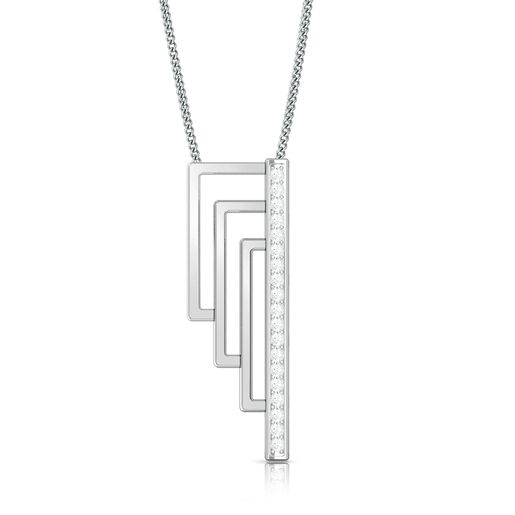Tri-Connect Diamond Pendants