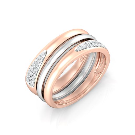 Orbit Diamond Rings