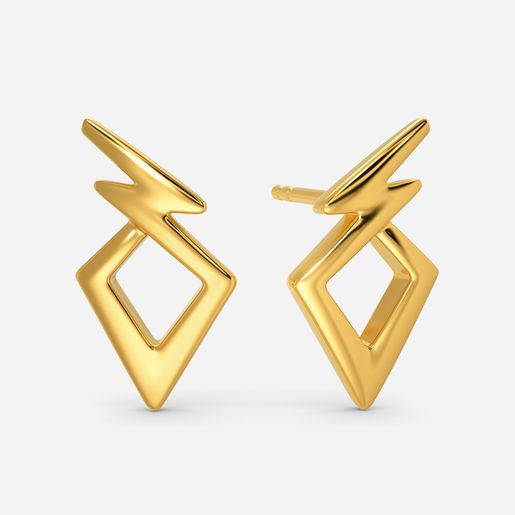 Skinny Fit Gold Earrings