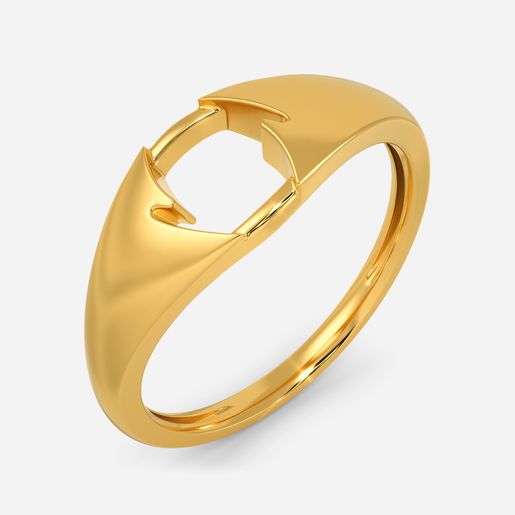 Confident Contours Gold Rings
