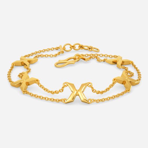 Purrfect Poise Gold Bracelets