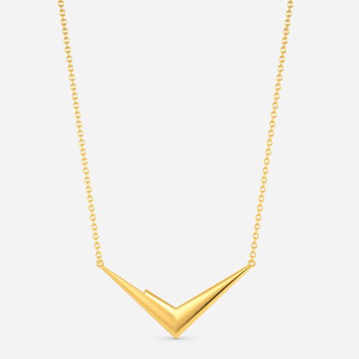 Snug Contours Gold Necklace
