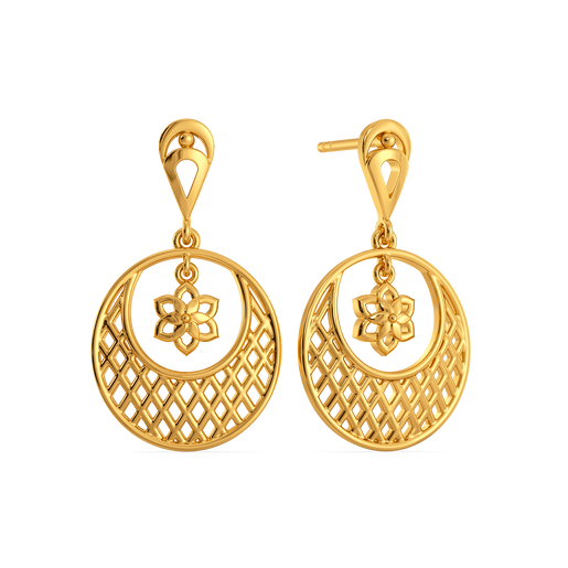 Kanchan Sway  Gold Earrings