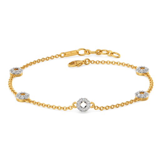 Structured  Diamond Bracelets