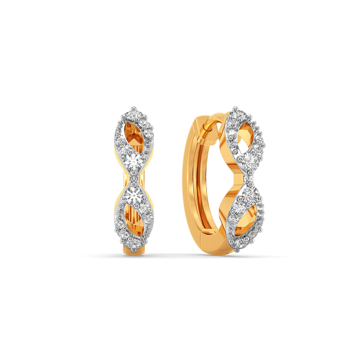 Playful Cutouts Diamond Earrings