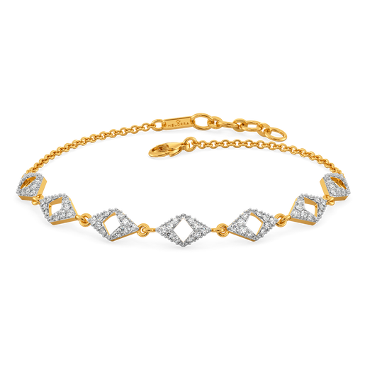 Saly in Cutouts Diamond Bracelets