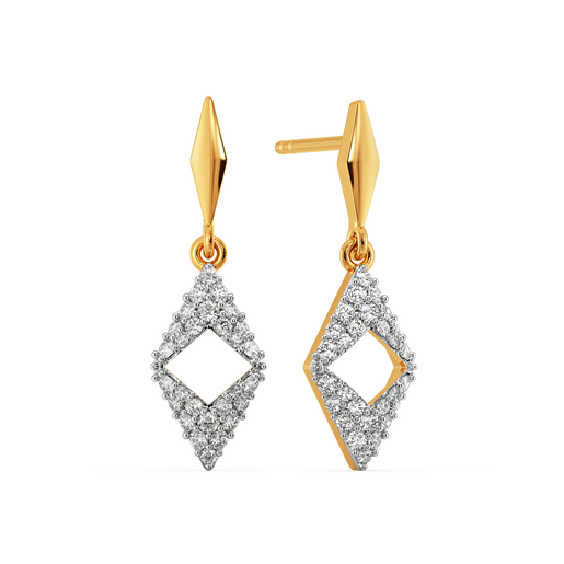 Saly in Cutouts Diamond Earrings