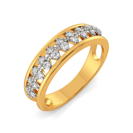 Saly in Cutouts Diamond Rings