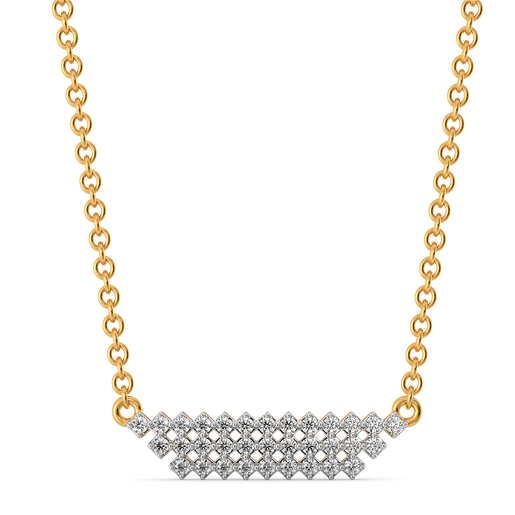 Saly in Cutouts Diamond Necklaces