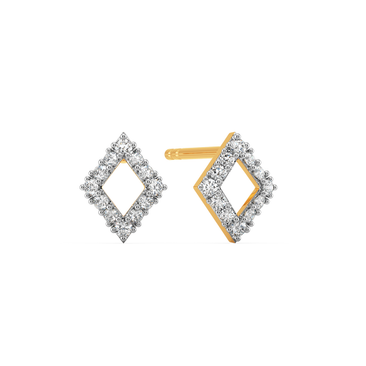 Saly in Cutouts Diamond Earrings