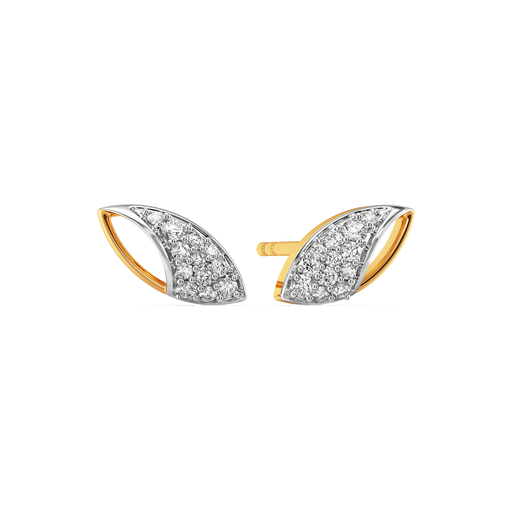Call out Cutouts Diamond Earrings