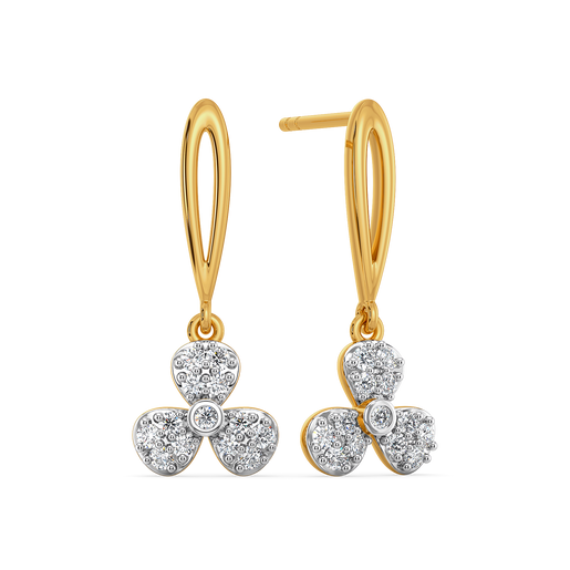 Chintz n Bloom Diamond Earrings