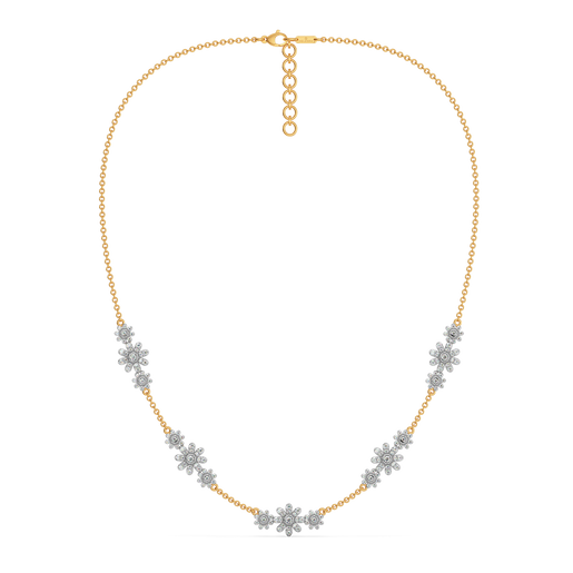 Whimsical Chintz Diamond Necklaces