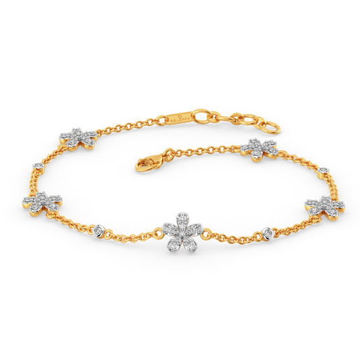 Zen Blooms Diamond Bracelets