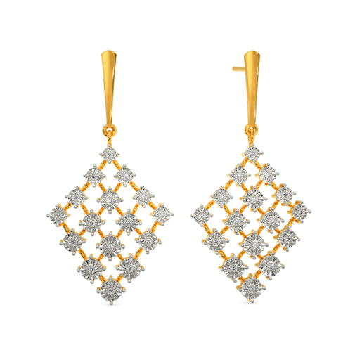Embellished Glory Diamond Earrings