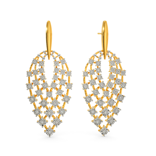 Skin N Crystal Diamond Earrings