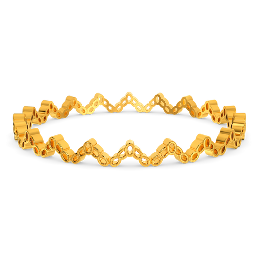 Crochet Mania Gold Bangles