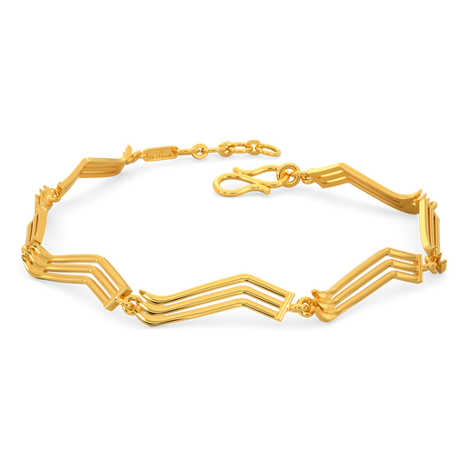 Drape Drama Gold Bracelets