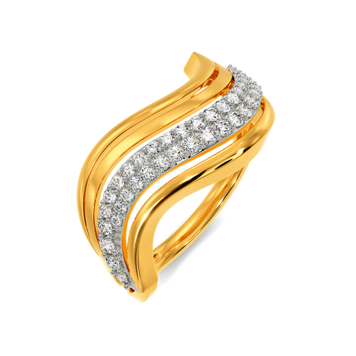 Drape Game Diamond Rings