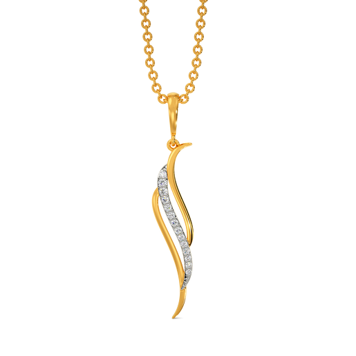 Drape Game Diamond Pendants