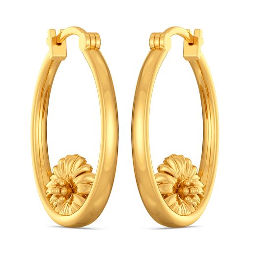 Daisy Decadence Gold Earrings