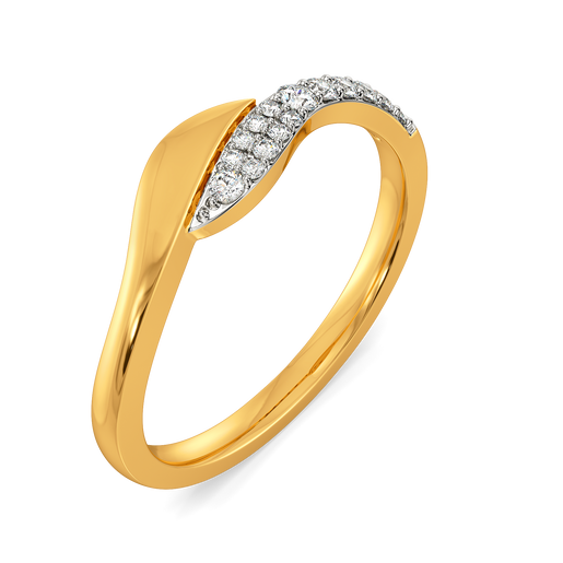 Glam Drapes Diamond Rings