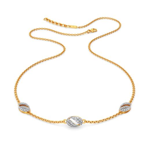 Glam Drapes Diamond Necklaces