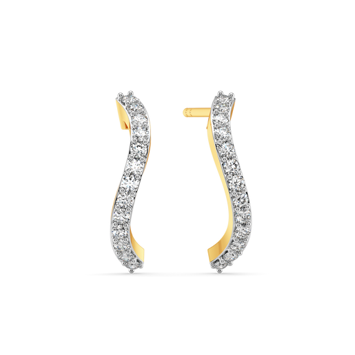 Slaying in Drapes Diamond Earrings