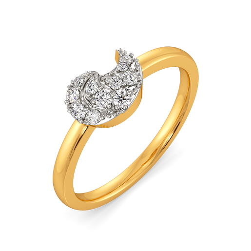 Beauty of Drapes Diamond Rings