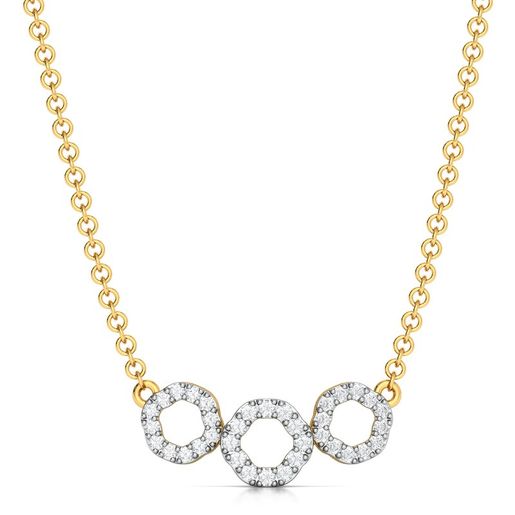 Circle of Dazzle Diamond Necklaces