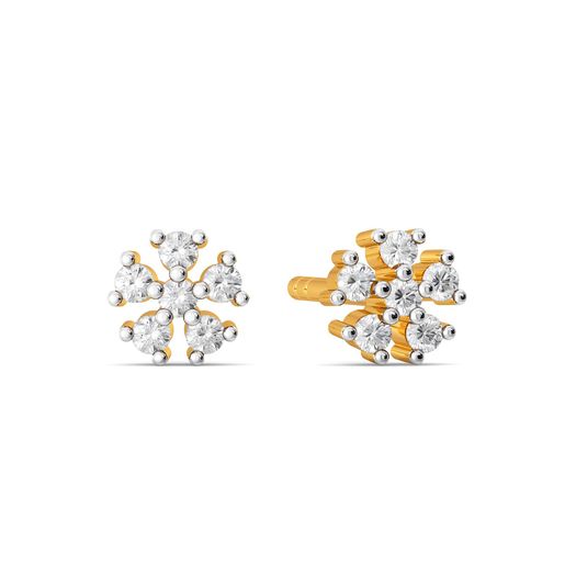 Itsy Bitsy Florals Diamond Earrings