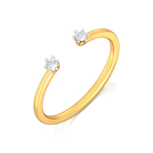 Dotted Dimensions Diamond Rings