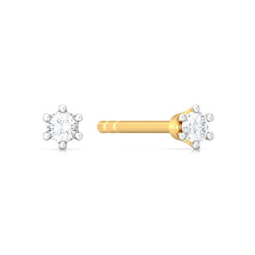Dotted Dimensions Diamond Earrings