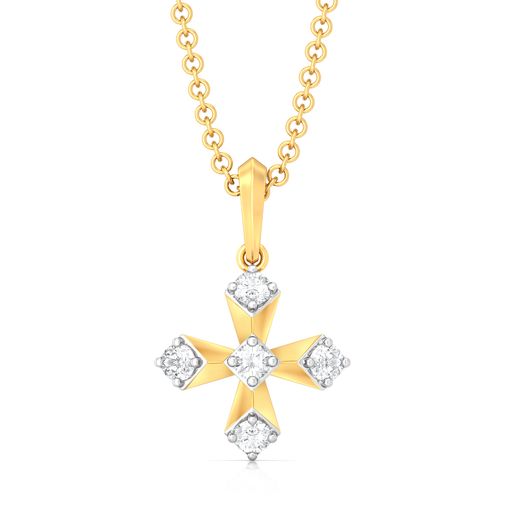 Plus Truss Diamond Pendants