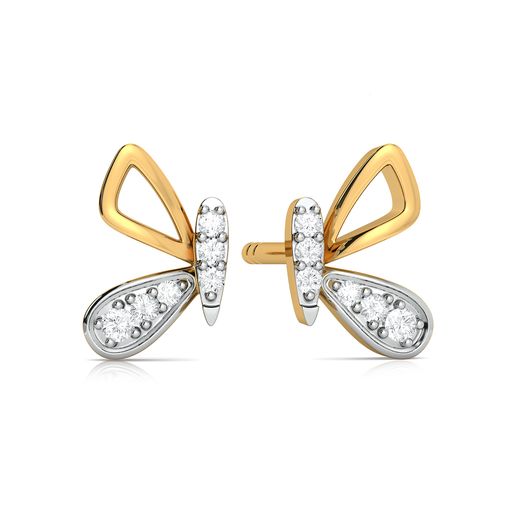 Utter Flutter Diamond Earrings