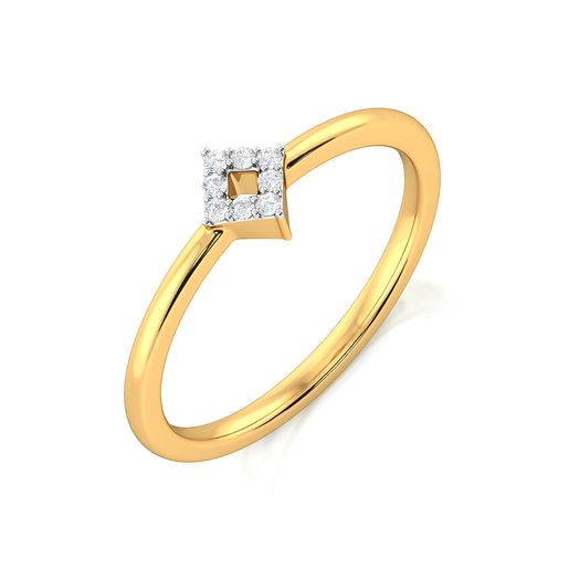 Rhomb Com Diamond Rings
