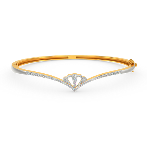 Glow With The Flow  Diamond Bangles