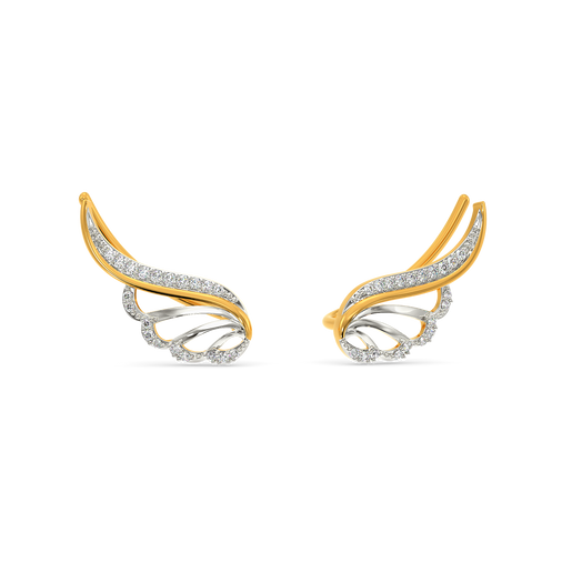 Timelessly  Victorian Diamond Earrings