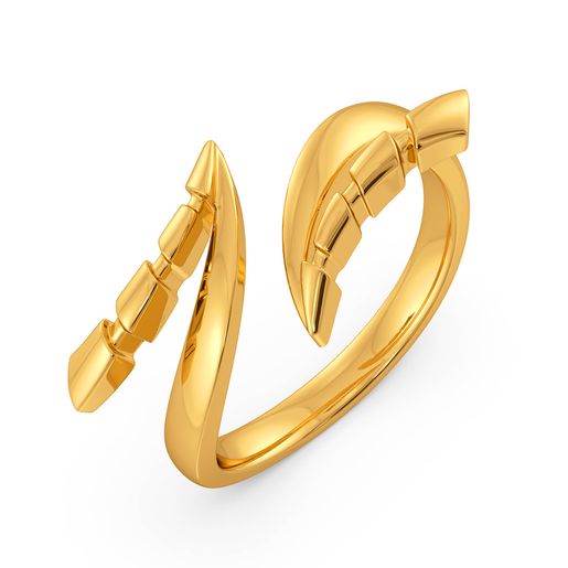 Disc Drama Gold Rings