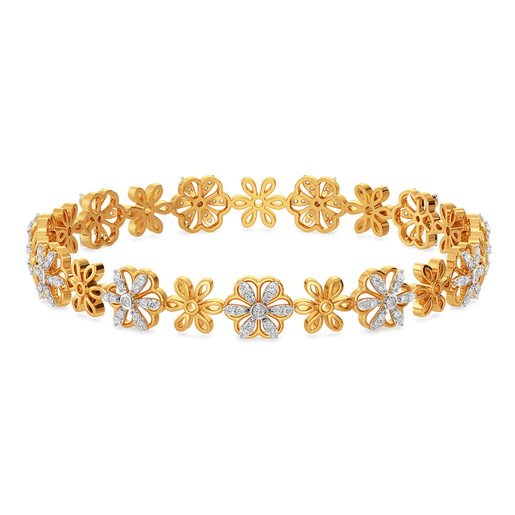 Petal Essence Diamond Bangles